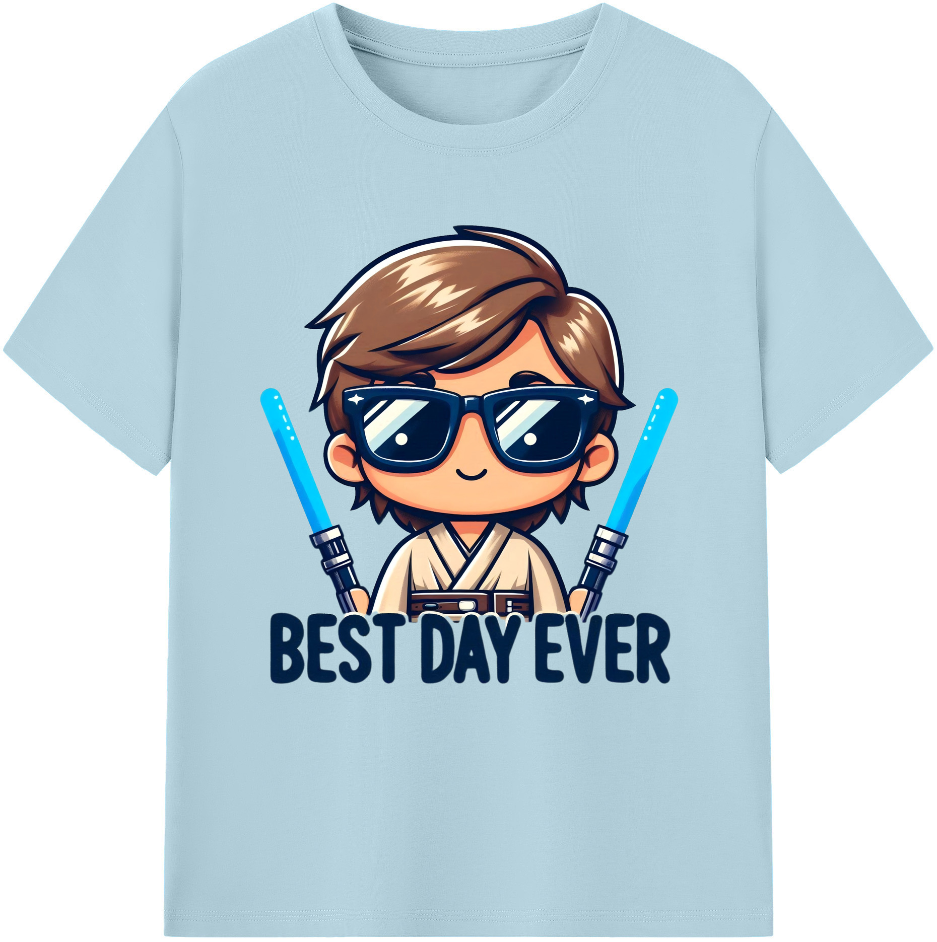 （画像用） スター・ウォーズ Star Wars 綿100％半袖Tシャツ（フロントプリント）